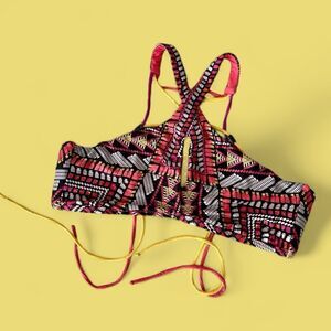 Becca by Rebecca Virtue Criss Cross Bikini Top